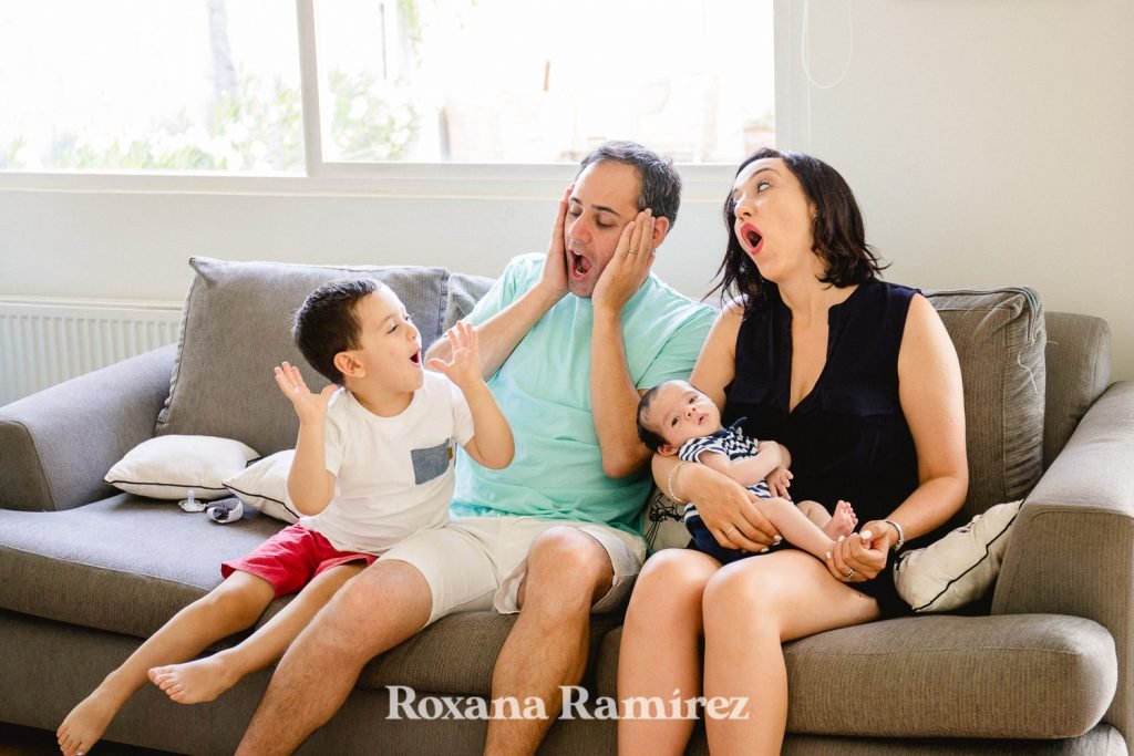 sesion de foto familiar