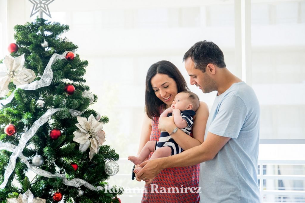 retrato y sesion navideña