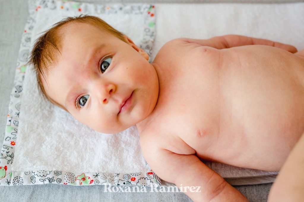 recien nacido estilo natural