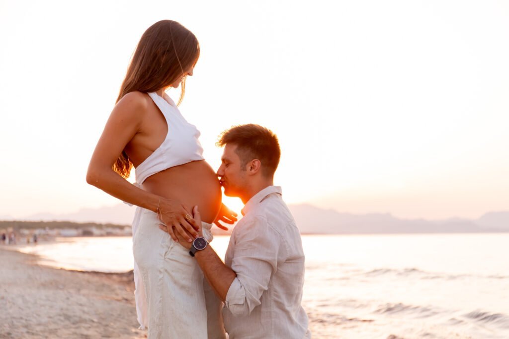 sunset photo belly mallorca