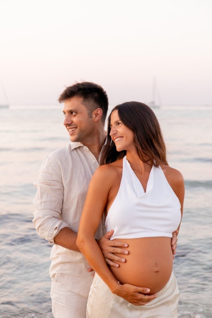 sesion gestacion playa