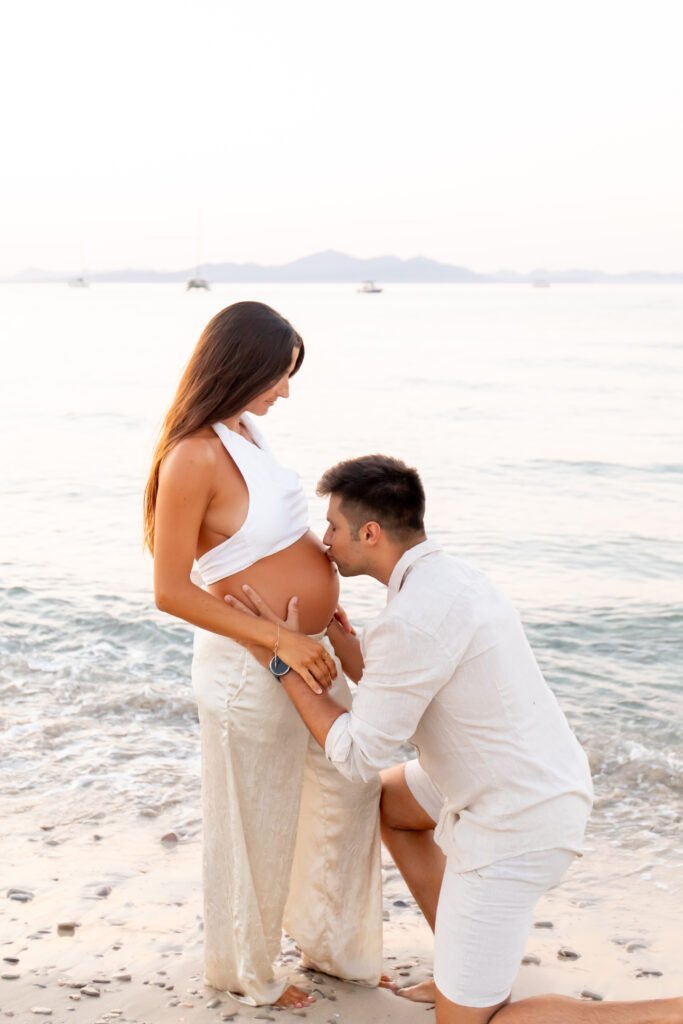 atardecer sesion familiar